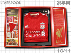 Liverpool 2010-2011-2012 Home authentic TECHFIT BOX@ov[@I[ZeBbNf@z[@ebNtBbg
