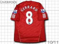 Liverpool 2010-2011 Home #8 GERRARD@ov[@z[@XeB[uEWF[h