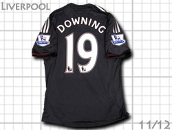 Liverpool adidas 2011/2012 Away #19 DOWNING@ov[@AEFC@_EjO@AfB_X v13870