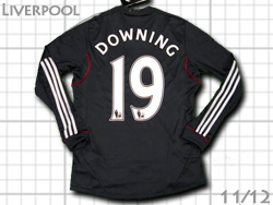 Liverpool adidas 2011/2012 Away #19 DOWNING@ov[@AEFC@_EjO@AfB_X v13869