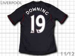 Liverpool adidas 2011/2012 Away #19 DOWNING@ov[@AEFC@_EjO@AfB_X v13870