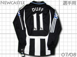 Newcastle United 2007-2009 Home Players' Issue #11 DUFF j[LbX@Ip@_~AE_t