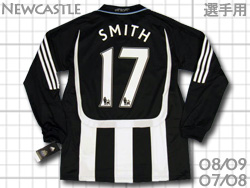 Newcastle United 2007-2009 Home Players' Issue #17 SMITH j[LbX@Ip@X~X