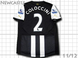 Newcastle United 2011-2012 Home #2 COLOCCINI@j[LbXEiCebh@z[@Rb`[j