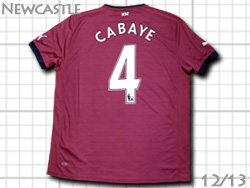 Newcastle united Away 12/13 #4 KABAYE Puma@j[LbXiCebh@AEFC@JoCG@v[}