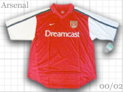 Arsenal 2000-2002 Home@A[Zi@z[@{Iݐ
