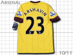Arsenal 2010-2011 Away #23 ARSHAVIN A[Zi@AEFC@AVr