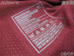 Aston Villa Players' Issued 2008-2009 Home AXgr@Ip@z[