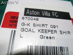 Aston Villa 2009-2010 GK@AXgB@S[L[p[