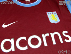 Aston Villa 2009-2010 Home Players' Issued@AXgB@z[@Ix