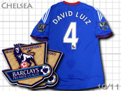 Chelsea 2010-2011 Home #4 DAVID LUIZ@`FV[@z[@_rhECX