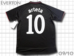 Everton 2009-2010 Away #10 ARTETA @Go[g@AEFC@~PEAe^