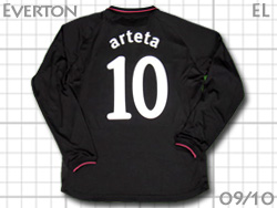 Everton 2009-2010 Away #10 ARTETA @Go[g@AEFC@~PEAe^