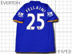 Everton 2011/2012 Home #25 FELLAINI@G@[g@z[@tFC[j@xM[\