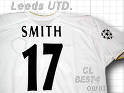 Leeds united 2000-2001-2002 Home Champions league #17 SMITH@[YiCebh@z[@`sIY[O@AEX~X