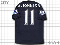 Manchester City 2010-2011 Away  #11 Adam Johnson@}`FX^[VeB@AEFC@A_EW\