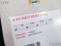 MANCHESTER CITY 2010/2011 Matchday Drill umbro@}`FX^[VeB@}b`f[hWPbg@Au