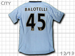 Manchester City 12/13 Home #45 BALOTELLI umbro@}`FX^[VeB@z[@}IEoeb
