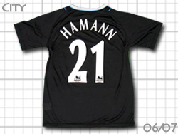 Manchester City 2006-2007 Away #21 HAMANN@}`FX^[VeB@n}