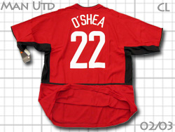 Manchester United 2002-2003-2004 Home #22 O'SHEA IVFA@}`FX^[iCebh@z[@`sIY[O