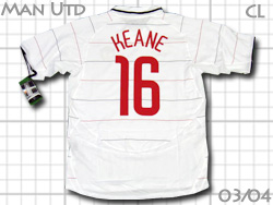 Manchester United 2003 2004 Away@}`FX^[EiCebh@#16 Roy Keane CEL[