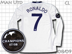 Manchester United 2008-2009 CL #7 RONALDO@}`FX^[EiCebh@iEh