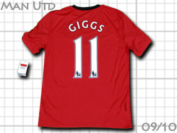 Manchester United 2009-2010 Home #11 GIGGS@}`FX^[iCebh@z[@CAEMOX