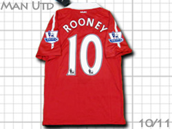 Manchester United 2010-2011 Home #10 ROONEY@}`FX^[iCebh@z[ EFCE[j[