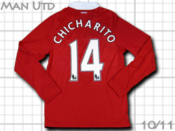 Manchester United 2010-2011 Home #14 CHICHARITO@}`FX^[iCebh@z[ @nrGEh``[ghEGifX