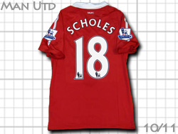 Manchester United 2010-2011 Home #18 SCHOLES@}`FX^[iCebh@z[ |[EXR[Y