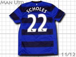 Manchester United NIKE Away #22 SCHOLES 2011-2012@}`FX^[iCebh@AEFC@|[EXR[Y@iCL@423935
