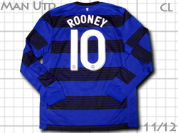 Manchester United NIKE Away 2011-2012 #10 ROONEY Champions League@}`FX^[iCebh@AEFC@EFCE[j[@`sIY[O@iCL@423936