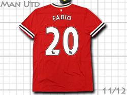 Manchester United NIKE Home 2011-2012  #20 FABIO@}`FX^[iCebh@z[@t@rI@iCL@423932
