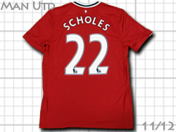 Manchester United NIKE Home 2011-2012  #22 SCHOLES@}`FX^[iCebh@z[@|[EXR[Y@iCL@423932