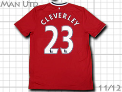 Manchester United NIKE Home 2011-2012  #23 CLEVERLEY@}`FX^[iCebh@z[@No[@iCL@423932