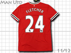 Manchester United NIKE Home 2011-2012  #24 FLETCHER@}`FX^[iCebh@z[@_Etb`[@iCL@423932