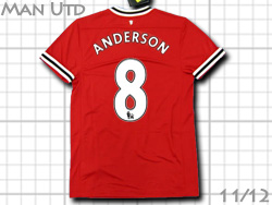 Manchester United NIKE Home 2011-2012  #8 ANDERSON@}`FX^[iCebh@z[@Af\@iCL@423932