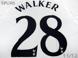 Tottenham Hotspur 2011/2012 Cup model Home #28 WALKER@gbgi@Jbvpz[@EH[J[