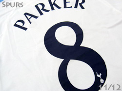 Tottenham Hotspur 2011/2012 Cup model Home #8 PARKER@gbgi@Jbvpz[@XRbgEp[J[