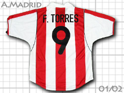 Atletico de Madrid 2001-2002 Home #9 F.Torres@Ag`RE}h[h@z[@g[X