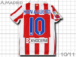 Atletico de Madrid 2010-2011 Home #10 KUN AGUERO@Ag`RE}h[h@z[@NEAOG