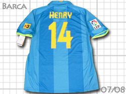 barca 2007-2008 Away HENRY