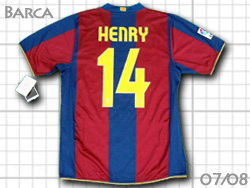 barca 2007-2008 Home HENRY