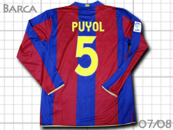 2007-2008 Barca  oT@07/08 Puyol@vW