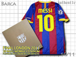 FC Barcelona 2010-2011 CL Final Authentic Home #10 MESSI@oZi@`sIY[O@I[ZeBbN bV