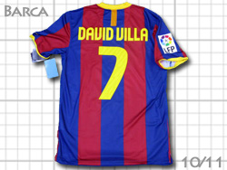 FC Barcelona 2010-2011 Home #7 DAVID VILLA @oZi@z[@oT@_rhErW