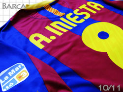 FC Barcelona 2010-2011 La Marato patch ESPANYOL #8 A. INIESTA@oZi@GXpj[@E}gpb`@CjGX^