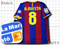 FC Barcelona 2010-2011 La Marato patch ESPANYOL #8 A. INIESTA@oZi@GXpj[@E}gpb`@CjGX^
