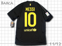 FC Barcelona 2011-2012 Away #10 MESSI Qatar Foundation@oZi@AEFC@oT@bV@J^[c 419880