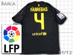 FC Barcelona 2011-2012 Away #4 FABREGAS Qatar Foundation@oZi@AEFC@oT@ZXNEt@uKX@J^[c 419880